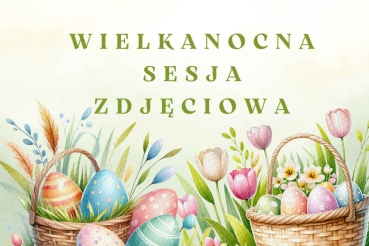 Baner wielkanocnej sesji zdjęciowej