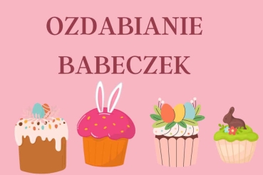 Baner ozdabianie babeczek