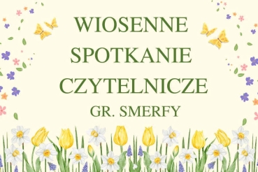 Baner spotkania w bibliotece