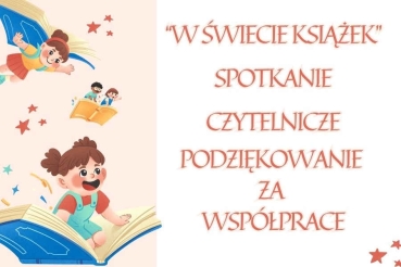 Baner spotkania w bibliotece