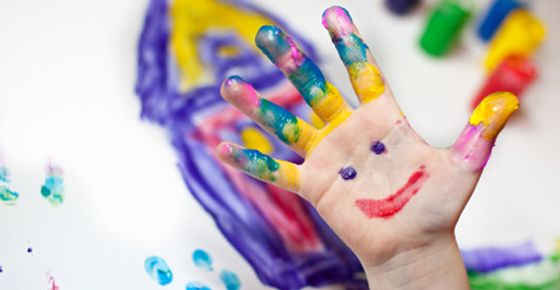 Kolorowe ręce