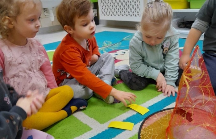 Andrzejkowe zabawy w przedszkolu