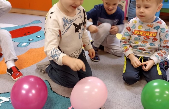 Andrzejkowe zabawy w przedszkolu