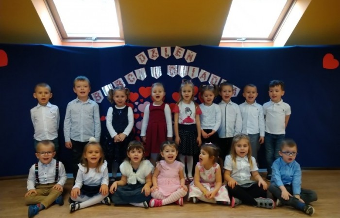 Dzień Babci i Dziadzia - grupa „Smerfy”