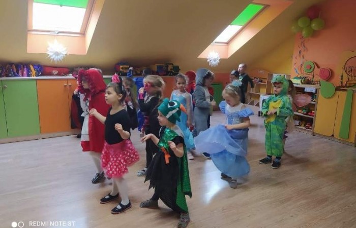 Bal karnawałowy - grupa „Tygrysy