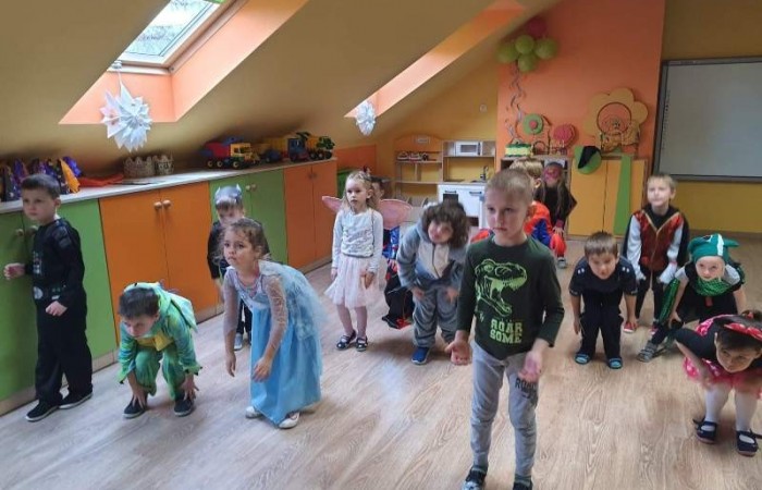 Bal karnawałowy - grupa „Tygrysy
