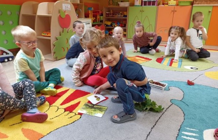 Jesień u Smerfów