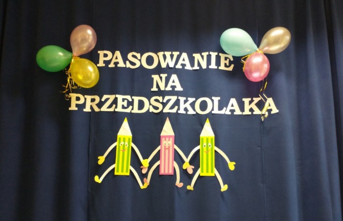 Pasowanie na Przedszkolaka