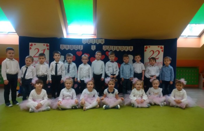 Dzień  Babci i Dziadka - Smerfy
