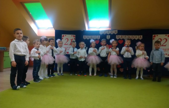 Dzień  Babci i Dziadka - Smerfy