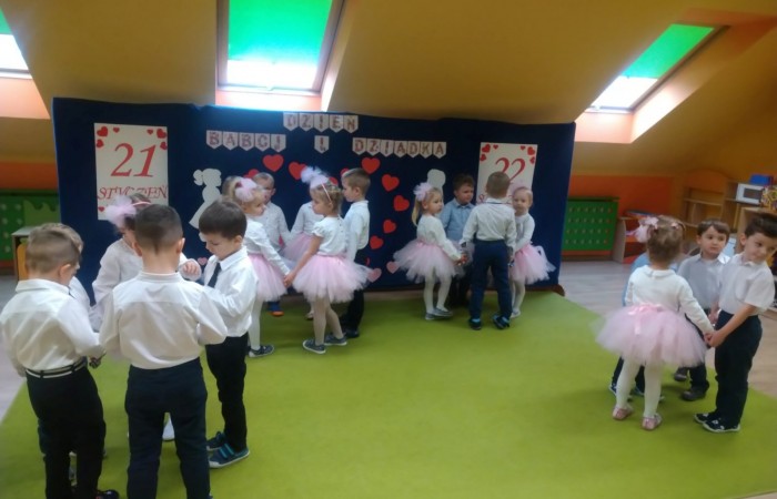 Dzień  Babci i Dziadka - Smerfy