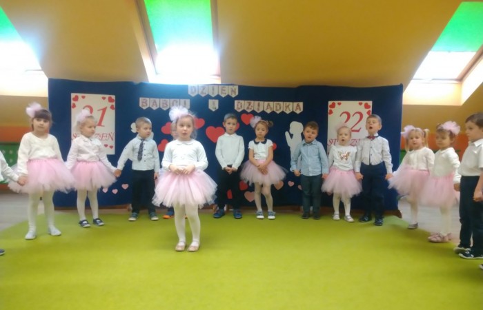 Dzień  Babci i Dziadka - Smerfy