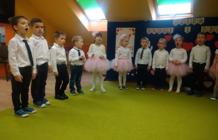 Dzień  Babci i Dziadka - Smerfy