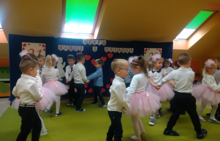 Dzień  Babci i Dziadka - Smerfy