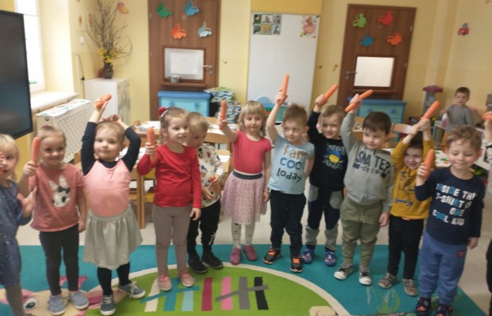 Dzień Marchewki - grupa Słoneczka