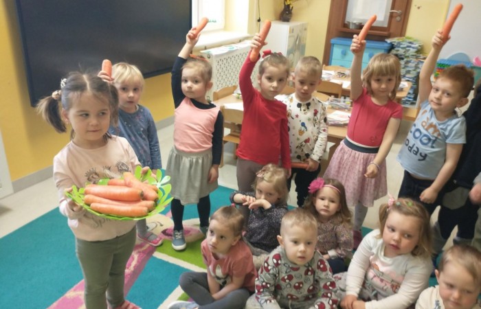 Dzień Marchewki - grupa Słoneczka
