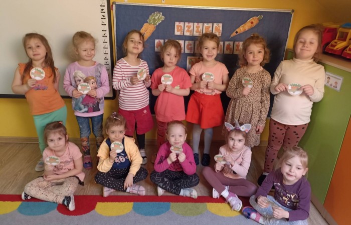 Dzień Marchewki - grupa Smerfy