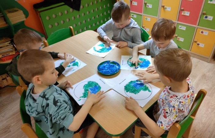Światowy Dzień Ziemi - grupa Tygrysy