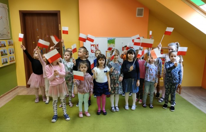 Dzień Flagi - grupa Tygrysy