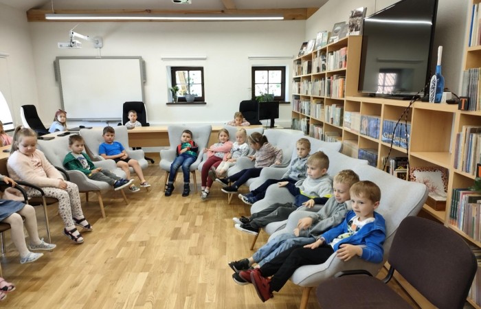Tydzień bibliotek - grupa Tygrysy