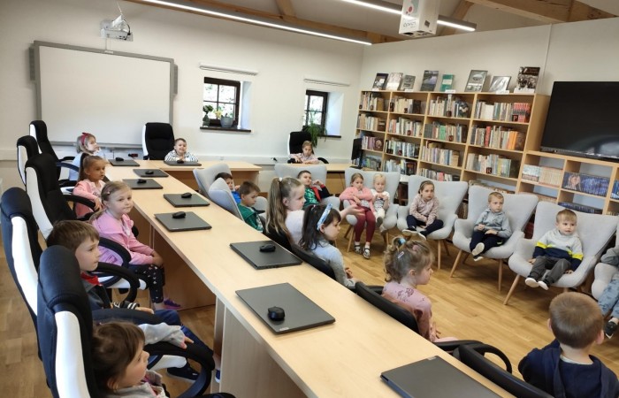 Tydzień bibliotek - grupa Tygrysy