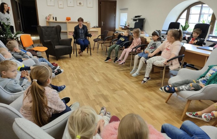 Tydzień bibliotek - grupa Tygrysy
