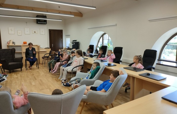 Tydzień bibliotek - grupa Tygrysy