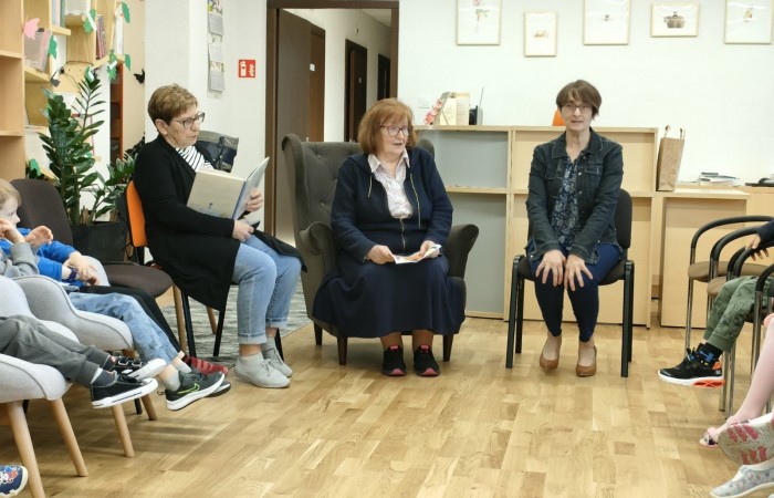 Tydzień bibliotek - grupa Tygrysy