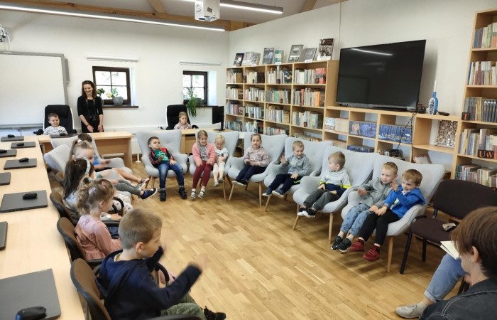 Tydzień bibliotek - grupa Tygrysy