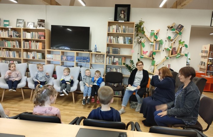 Tydzień bibliotek - grupa Tygrysy