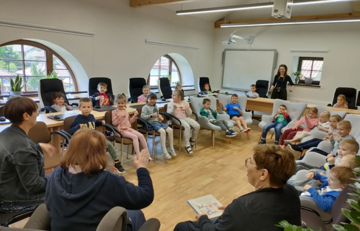 Tydzień bibliotek - grupa Tygrysy