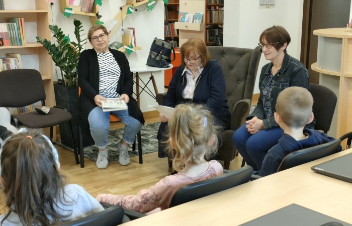 Tydzień bibliotek - grupa Tygrysy