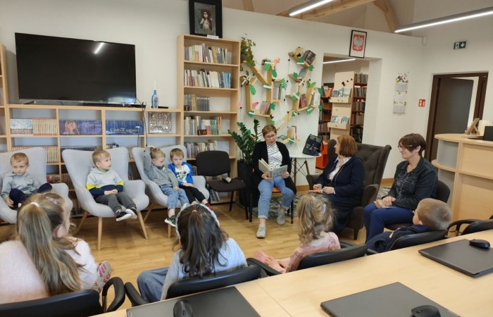 Tydzień bibliotek - grupa Tygrysy