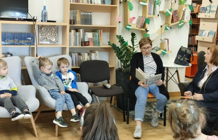 Tydzień bibliotek - grupa Tygrysy