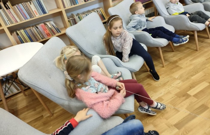 Tydzień bibliotek - grupa Tygrysy