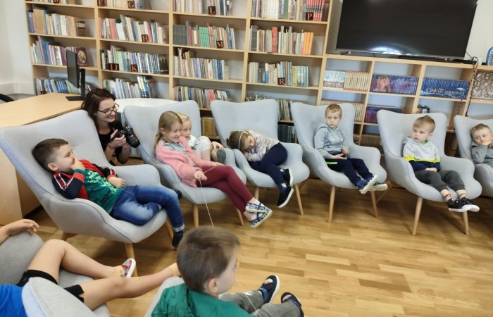 Tydzień bibliotek - grupa Tygrysy
