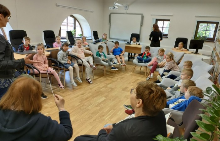 Tydzień bibliotek - grupa Tygrysy