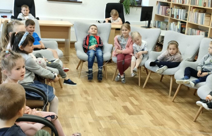 Tydzień bibliotek - grupa Tygrysy