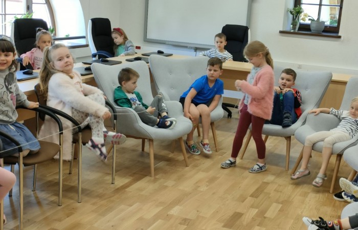 Tydzień bibliotek - grupa Tygrysy