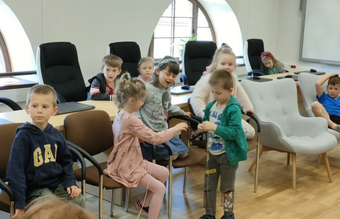 Tydzień bibliotek - grupa Tygrysy