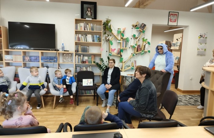 Tydzień bibliotek - grupa Tygrysy
