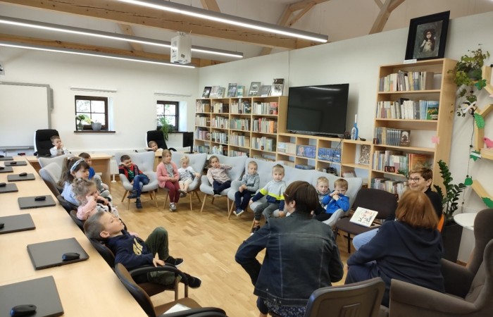 Tydzień bibliotek - grupa Tygrysy