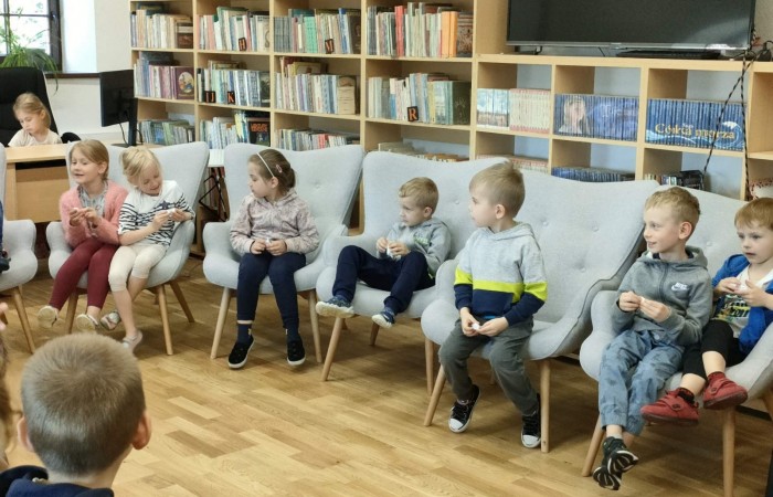 Tydzień bibliotek - grupa Tygrysy