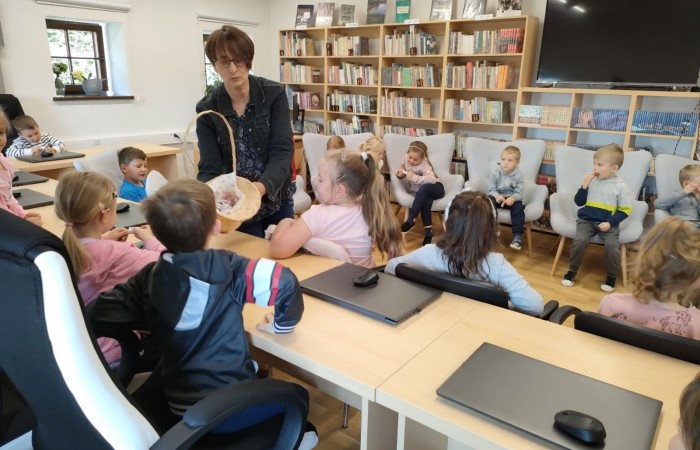 Tydzień bibliotek - grupa Tygrysy