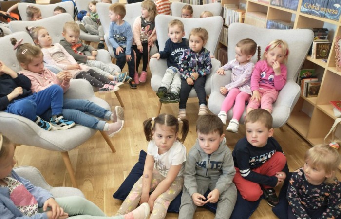 Tydzień bibliotek - grupa Słoneczka