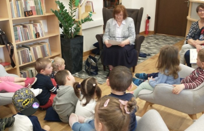 Tydzień bibliotek - grupa Słoneczka