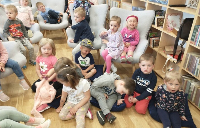 Tydzień bibliotek - grupa Słoneczka