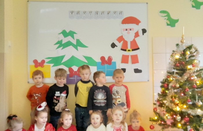 Święty Mikołaj w Przedszkolu - Słoneczka