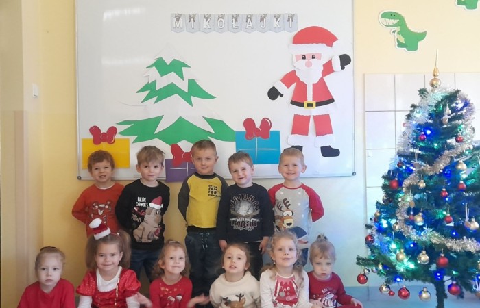 Święty Mikołaj w Przedszkolu - Słoneczka