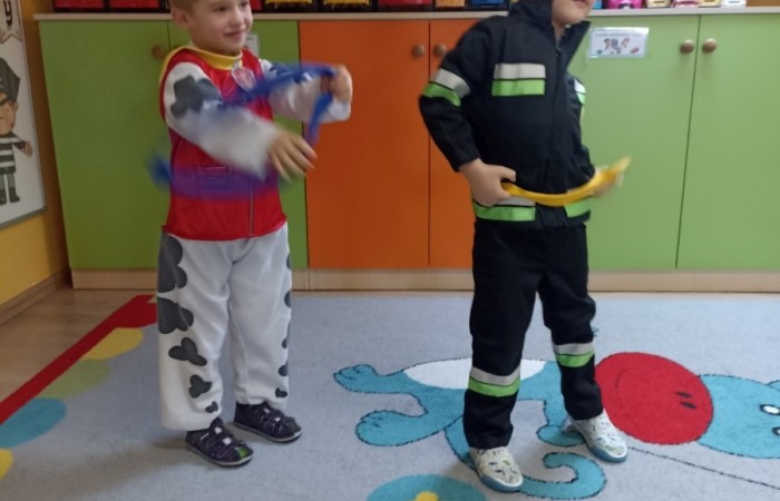 Bal Karnawałowy - grupa Smerfy
